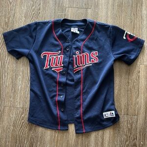 Official Stitched Minnesota Twins Justin Morneau Jersey